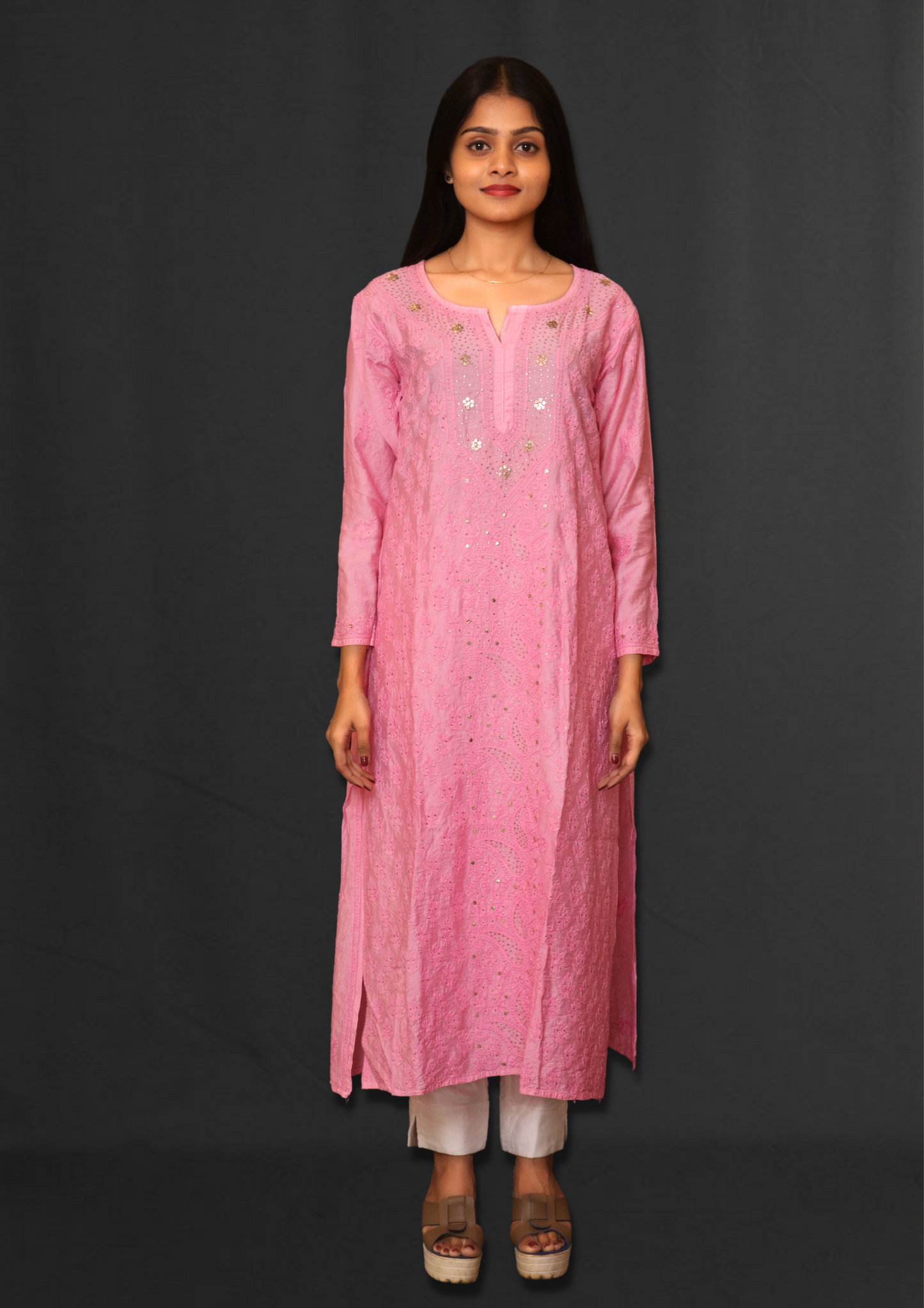 Pure Lucknowi Chikankari Kurta