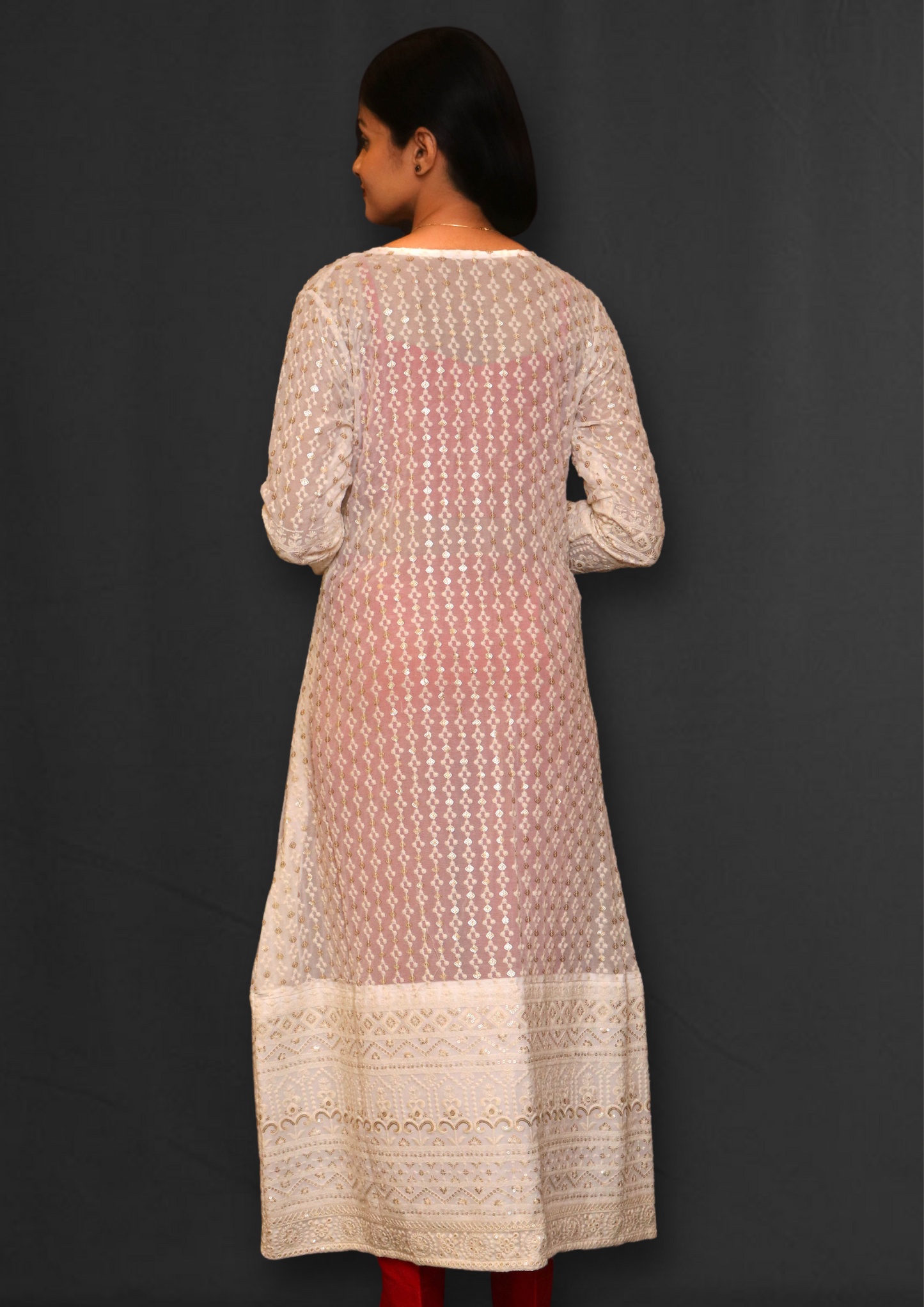 Lucknowi Long Jacket