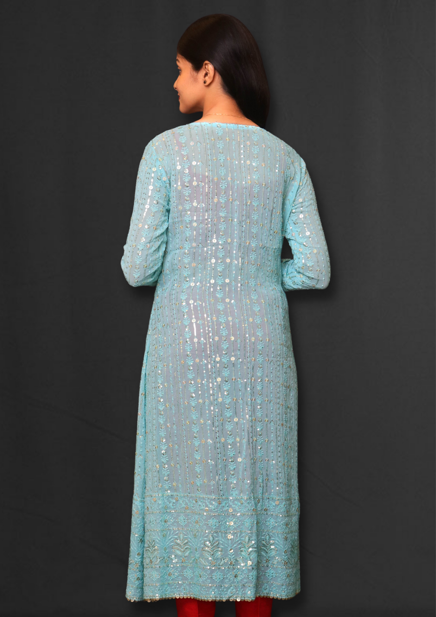 Lucknowi Long Jacket
